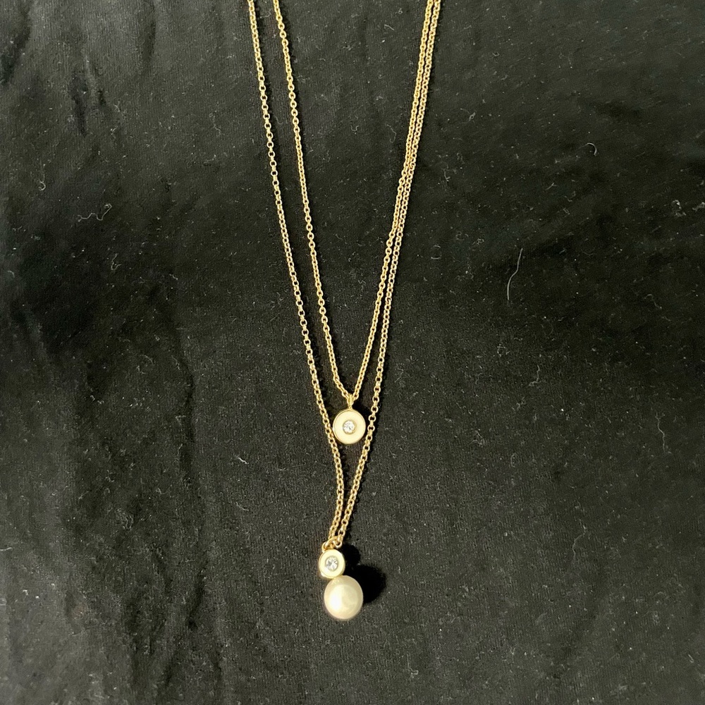 Kate Spade tiered necklace